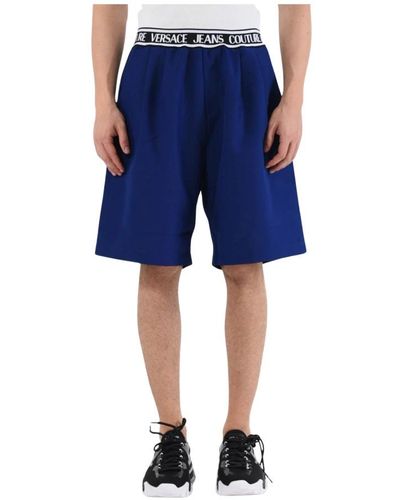 Versace Jeans Couture Casual Shorts - Blue