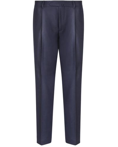 Dell'Oglio Suit Trousers - Blue