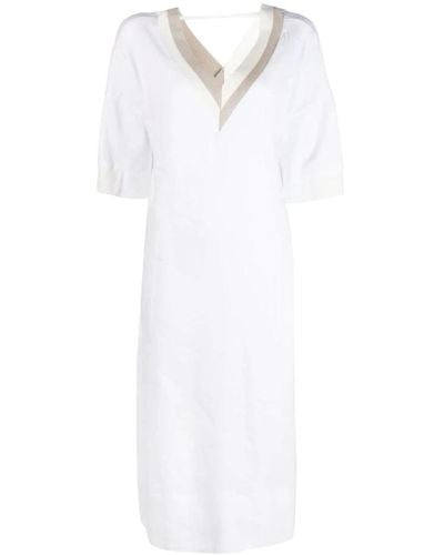 Lorena Antoniazzi Short Dresses - White