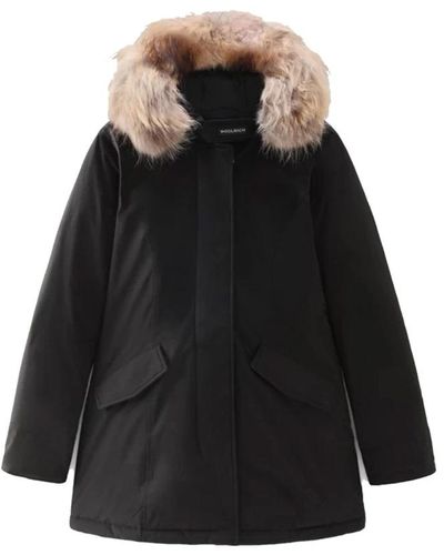 Woolrich Coats black - Nero