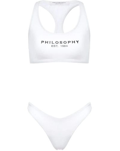 Philosophy Di Lorenzo Serafini Bikinis - White