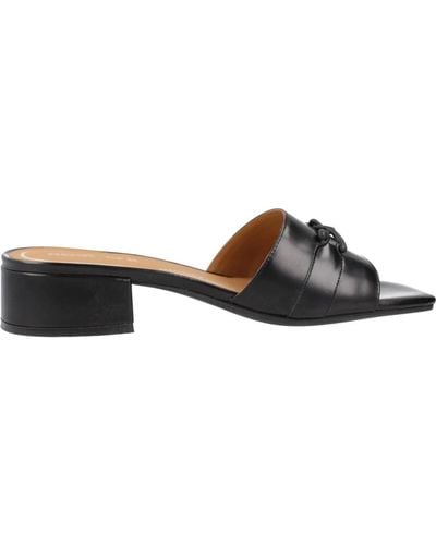 Geox Shoes > heels > heeled mules - Marron