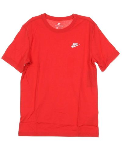 Nike Rot/weißes tee shirt