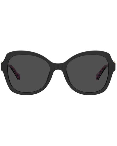 Love Moschino Muster sonnenbrille mol059/s 807 - Grau