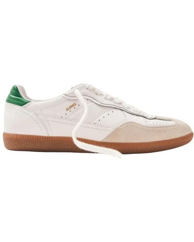 Alohas Sneakers in pelle verde - Bianco