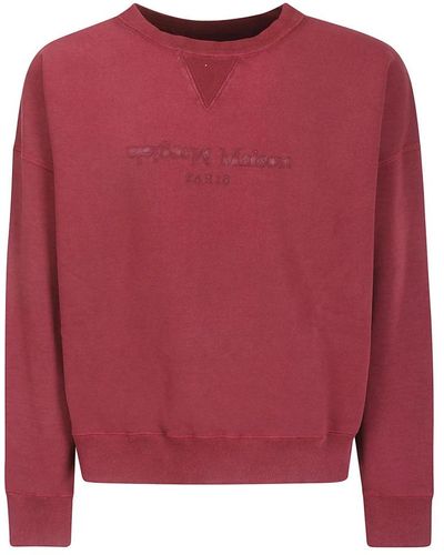 Maison Margiela Sweatshirts - Red
