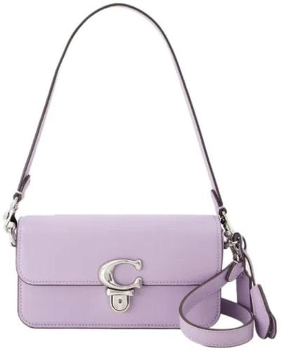 COACH Cross Body Bags - Purple