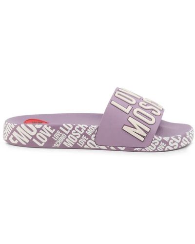 Love Moschino Nu-pieds et Tongs - Violet