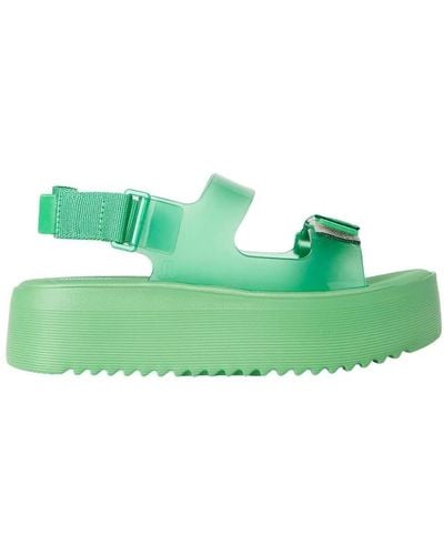 Melissa Flat sandals - Verde