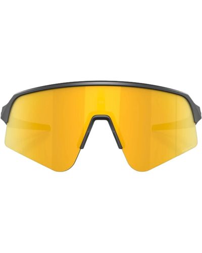 Oakley Futuristische eyeshade sonnenbrille - Gelb
