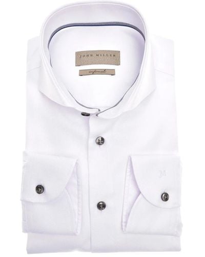 John Miller Shirt White 5140086-910-180 - Weiß