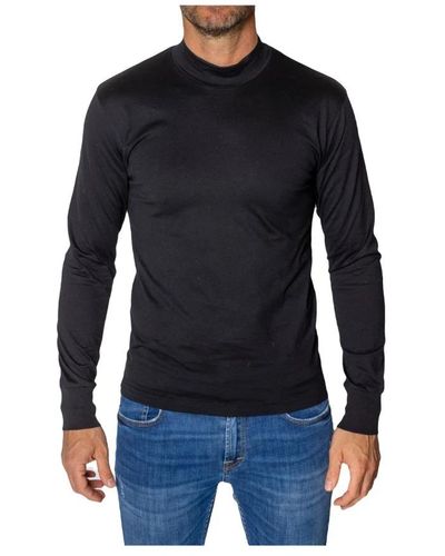 Mauro Grifoni Round-Neck Knitwear - Black