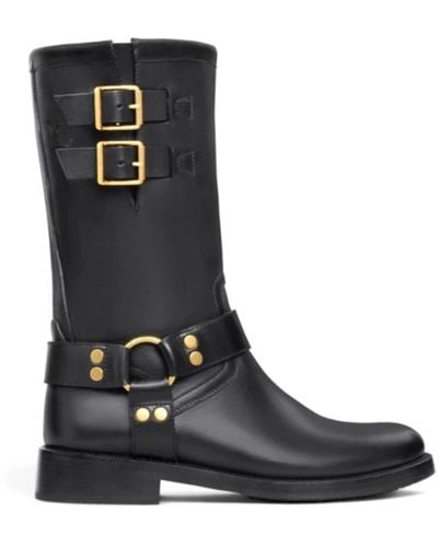 Celine High Boots - Black