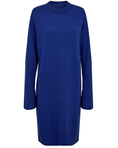 Designers Remix Dresses > day dresses > knitted dresses - Bleu