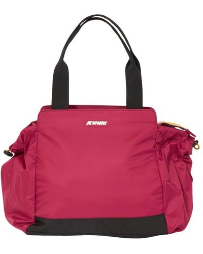 K-Way Tote Bags - Pink