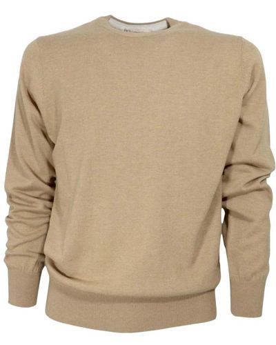 Cashmere Company Round-Neck Knitwear - Brown