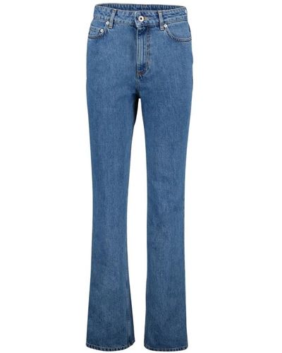 Burberry Jeans > boot-cut jeans - Bleu