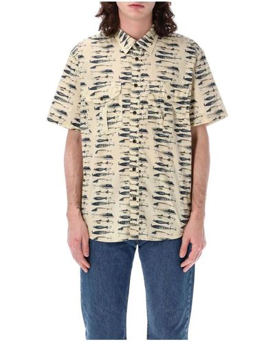 Filson Short Sleeve Shirts - Natural