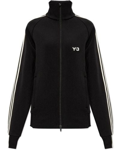 Y-3 Sweatshirt mit stehkragen - Schwarz