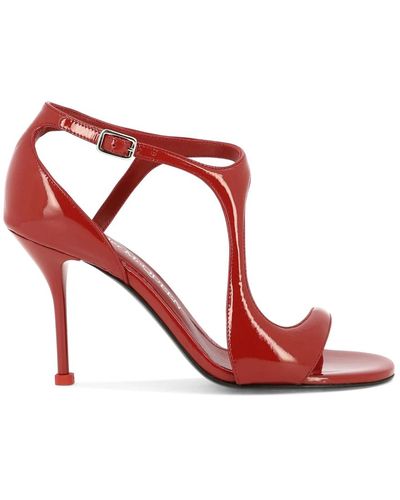 Alexander McQueen High heel sandals - Rot