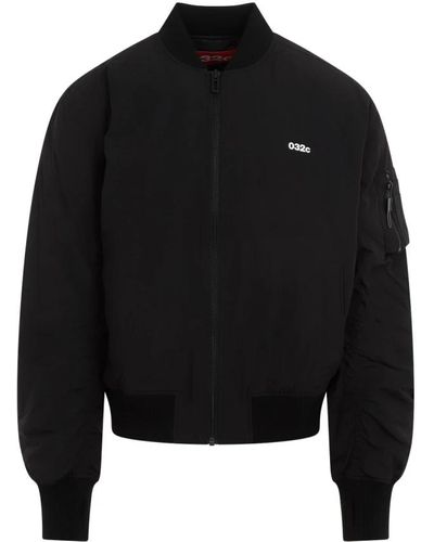 032c Jackets > bomber jackets - Noir