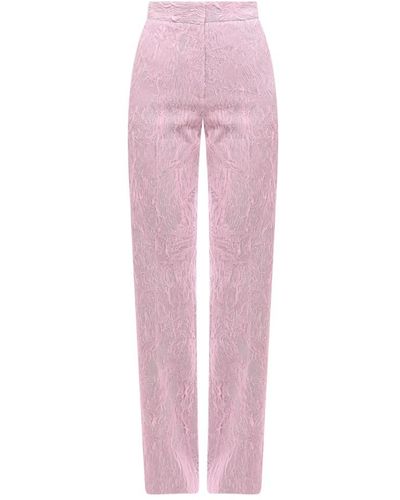Krizia Straight Trousers - Pink