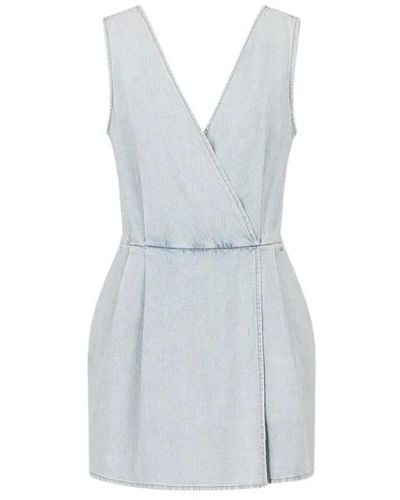 Armani Exchange Short Dresses - Blue