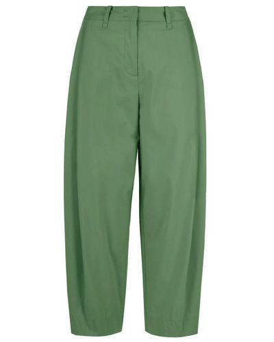 Bomboogie Wide Trousers - Green