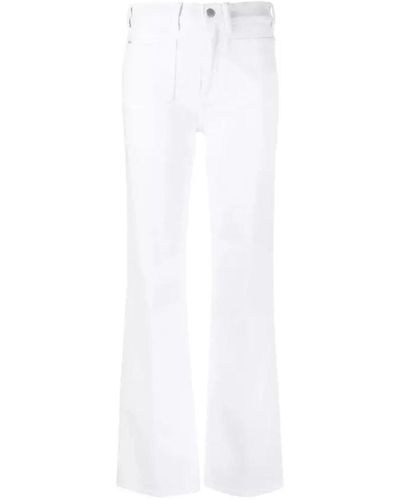 Ralph Lauren Pantaloni a zampa di polo da donna - Bianco
