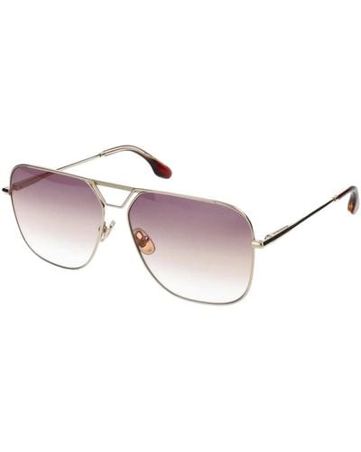Victoria Beckham Stylische sonnenbrille vb217s - Gelb