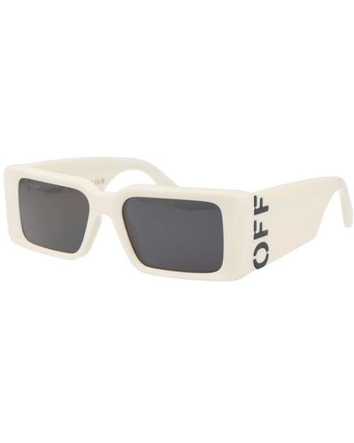 Off-White c/o Virgil Abloh Milano sonnenbrille für stilvollen sonnenschutz off - Weiß
