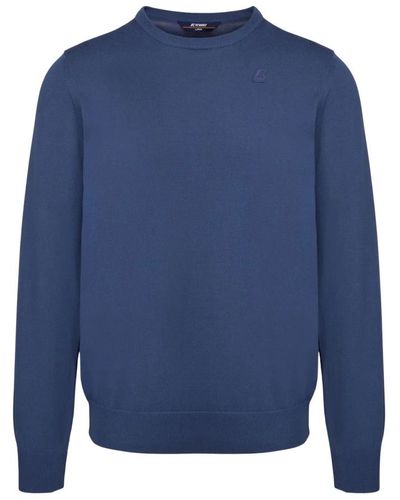K-Way Sweatshirts - Blau