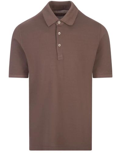 Fedeli Polo Shirts - Brown