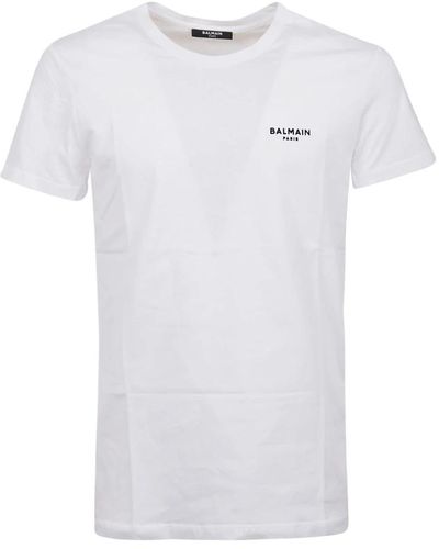 Balmain T-shirt with Logo - Weiß