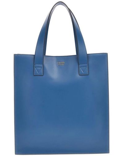 Guess Tote Bags - Blue