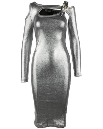 Versace Midi Dresses - Grey