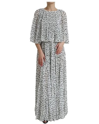 Dolce & Gabbana Maxi dresses - Grau