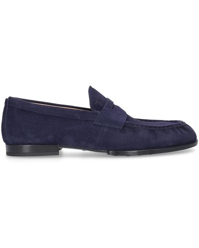 Tod's Velours loafer m02e0 - Blau