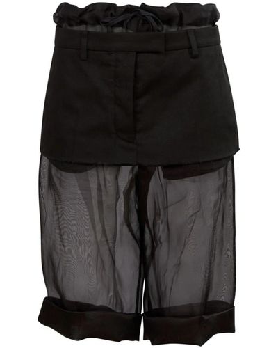 Maison Margiela Shorts > long shorts - Noir