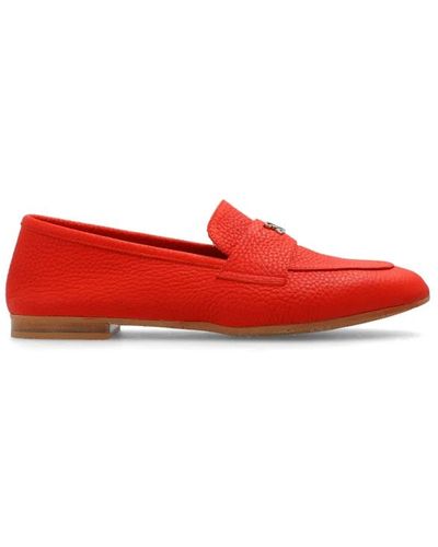 Casadei Shoes > flats > loafers - Rouge