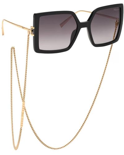 Chopard Kit occhiali da sole con catenella - Metallizzato