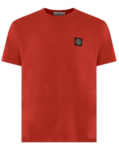 Stone Island T-shirts - Rot