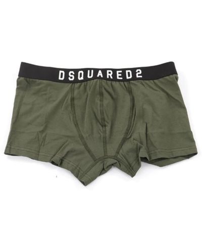 DSquared² Grüne boxershorts unterwäsche