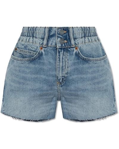AllSaints Hailey denim shorts - Blau
