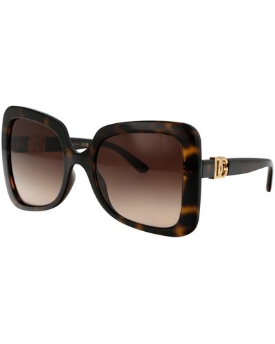 Dolce & Gabbana Accessories > sunglasses - Marron
