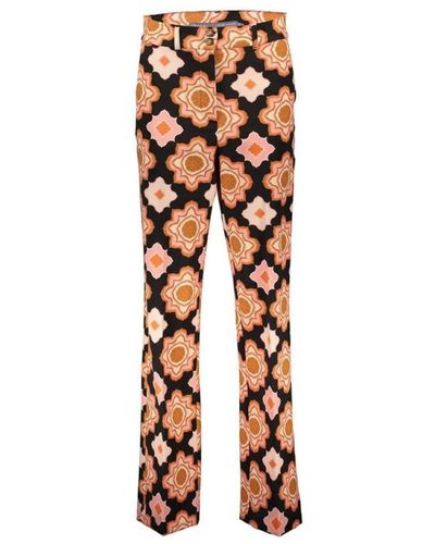 Geisha Straight pantaloni - Arancione