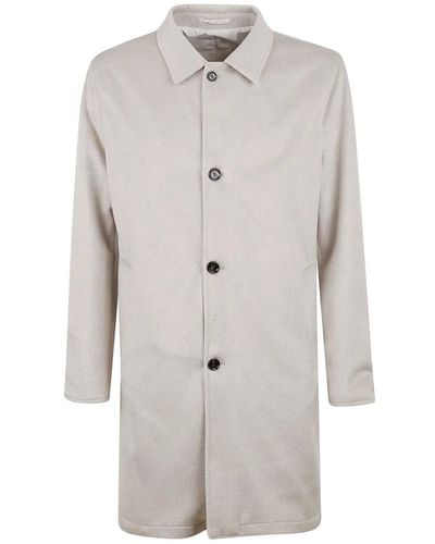 KIRED Single-Breasted Coats - Gray