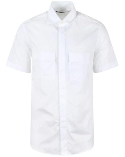 Low Brand Short Sleeve Shirts - White
