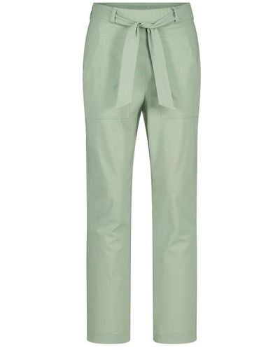RAFFAELLO ROSSI Straight trousers - Verde