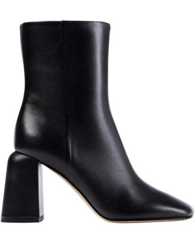 Dear Frances Heeled Boots - Black